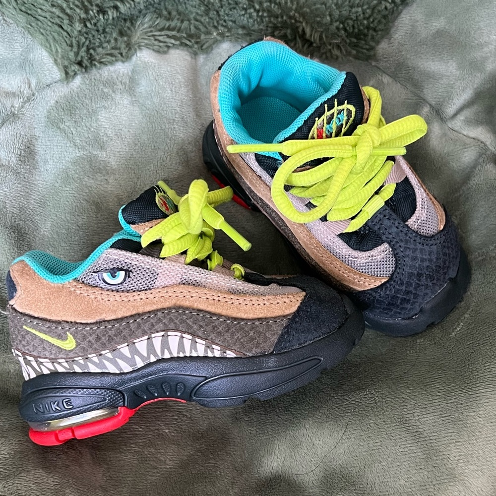 TODDLER AIR MAX 95 TD 'MONSTER' SNEAKERS 4C